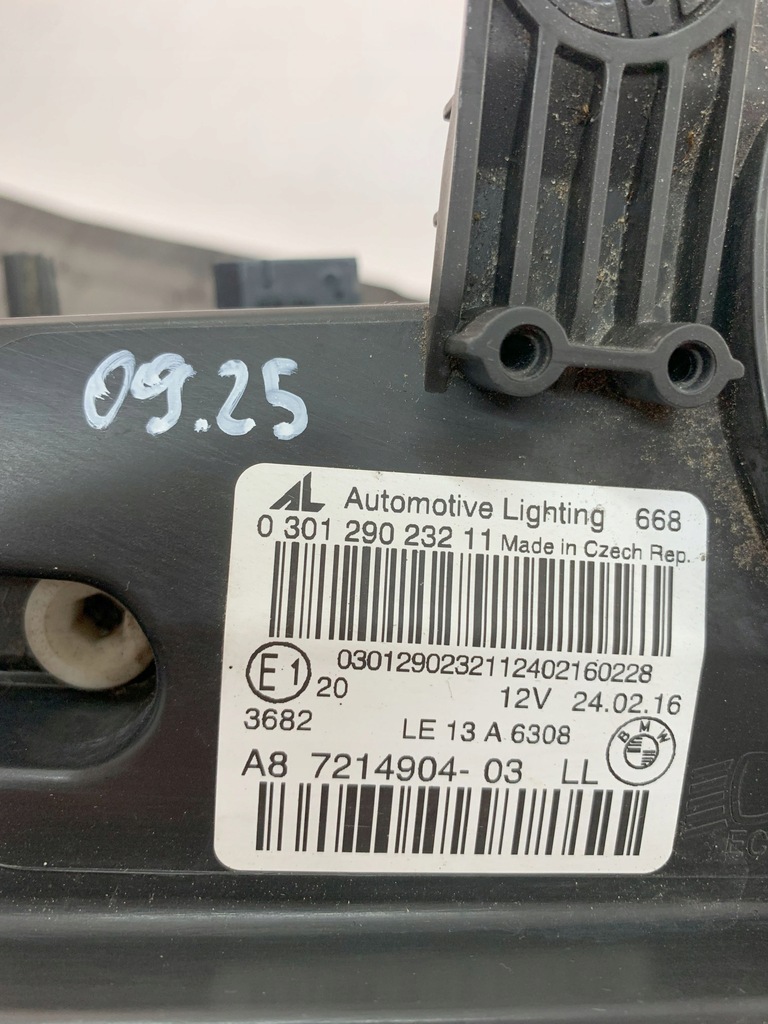 фото №6, Фара лампа передня права bmw 2 ii f45 f46 14-19r 7214904-03 09.25