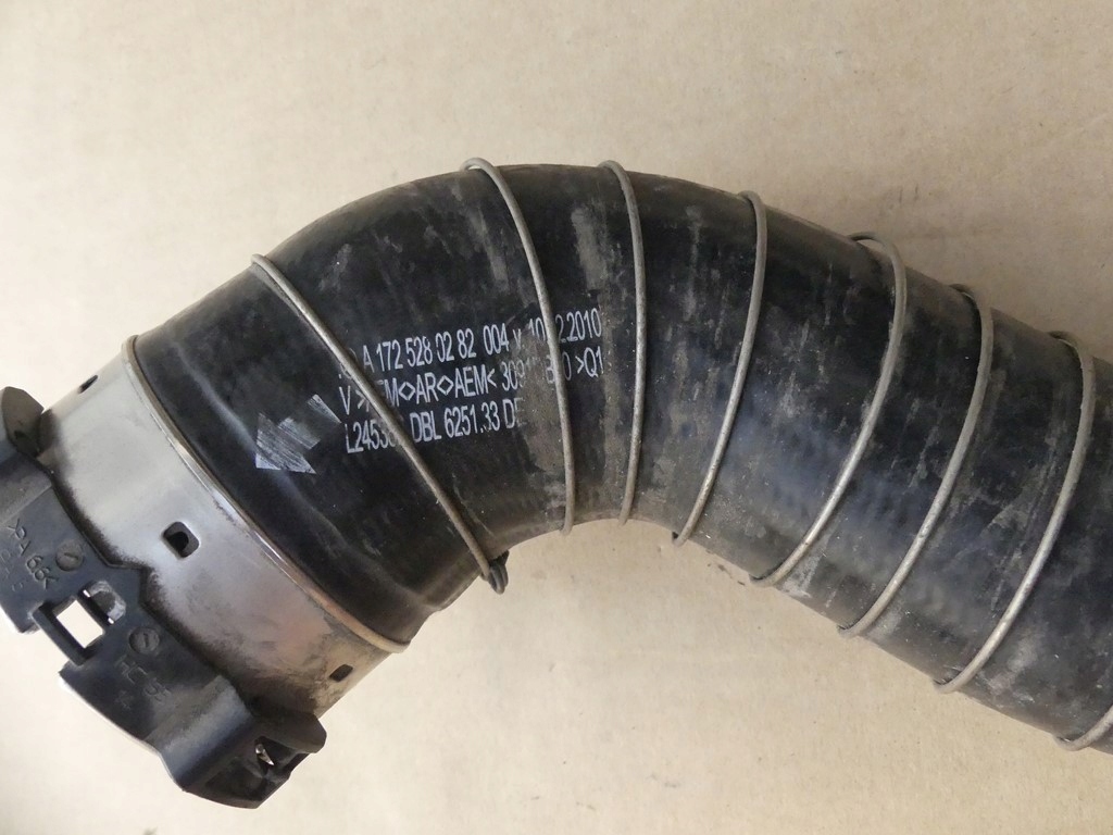 фото №3, Dw mercedes slk 200 r172 труба интеркулер a1725280282