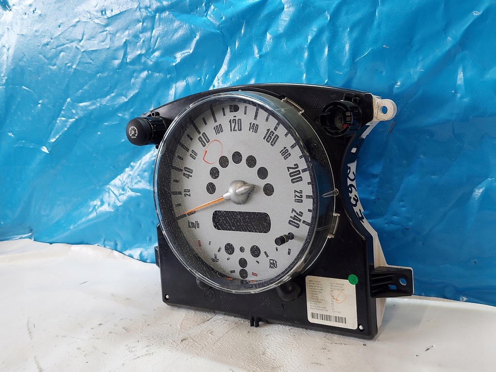 фото №3, Счетчик приборная панель mini r50 r53 1.6 b 62116924908