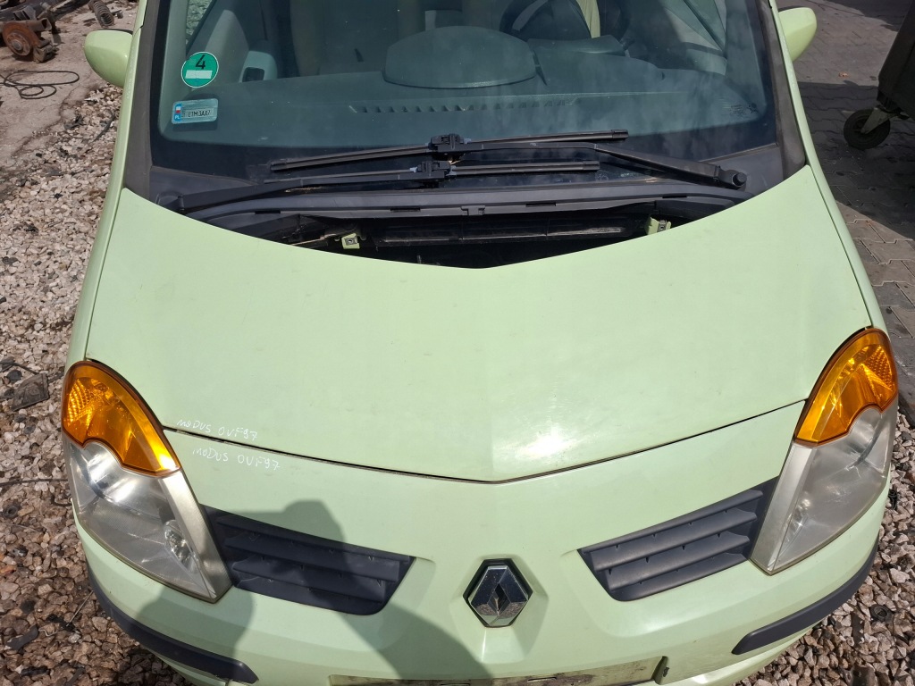 Купить Капот крышка двигателя renault modus ovf97 2005 год