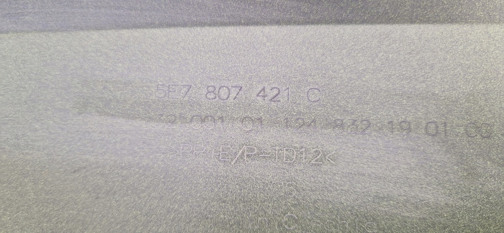 фото №10, Skoda octavia iv 4 rs kombi бампер задняя задний 2019-2023r