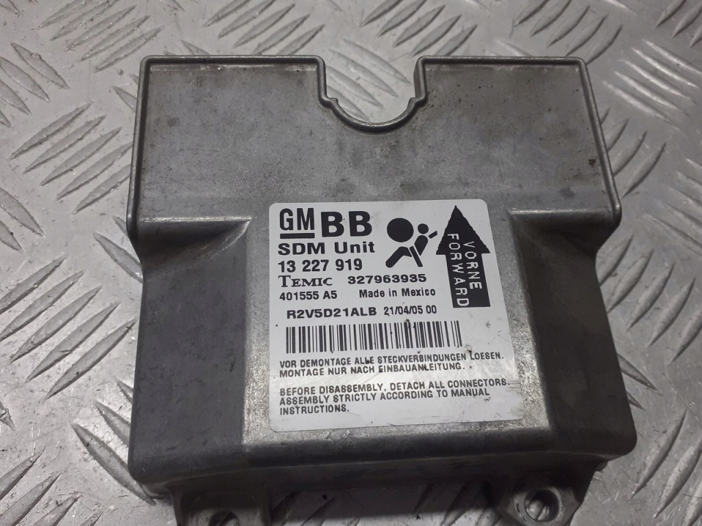фото №1, Модуль подушка безопасности opel astra h 1.7 cdti 13227919