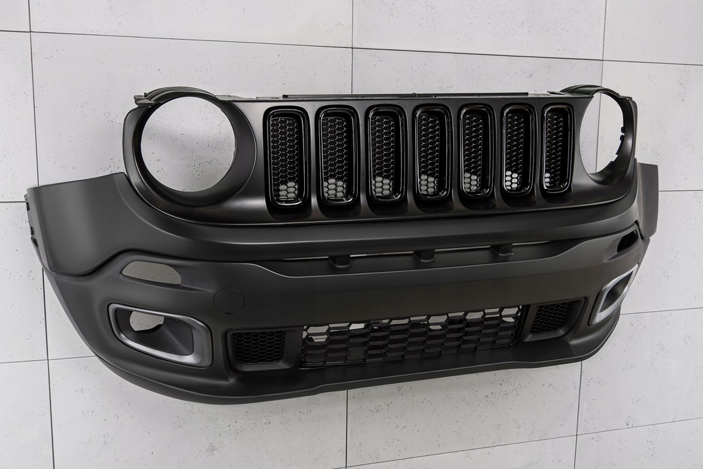 фото №7, Jeep renegade i bu 2015-2018 kompletny бампер передний с решётка 5xb40lxhaa