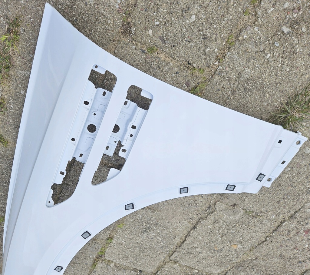 фото №14, Левый крыло перед hyundai genesis gv80 i 1 2020- белый идеальное состояние