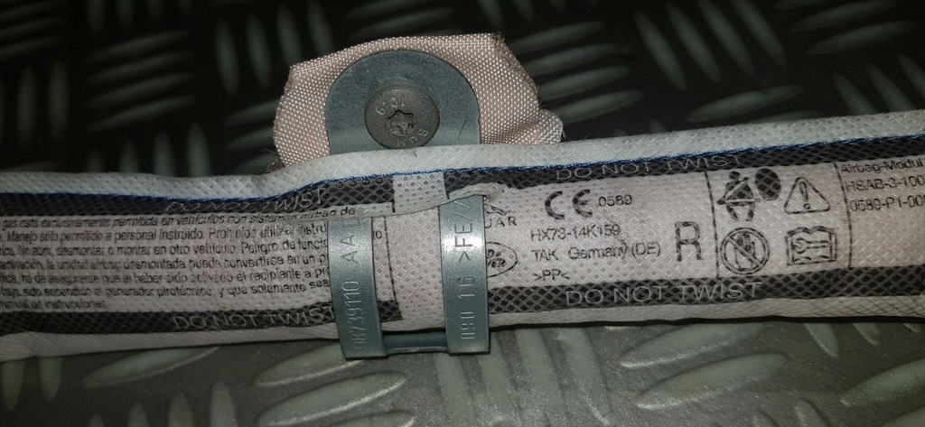 фото №6, Jaguar xe x760 шторка безпеки повітряна подушка безпеки права hx73-14k159-ad 2017r