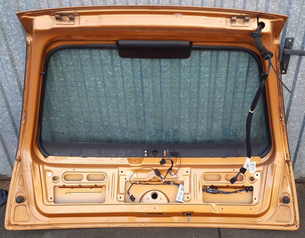 фото №6, Крышка багажника багажника задняя opel corsa c цвет z40e