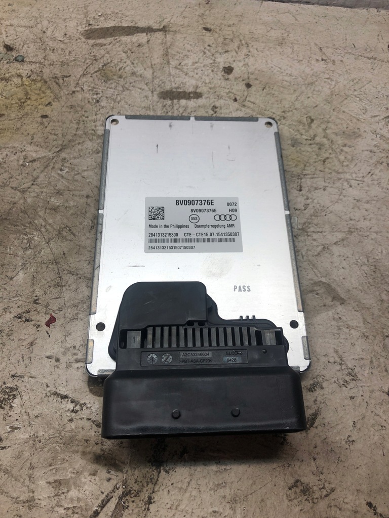фото №1, S3 a3 rs3 8v 8v0907376e блок управления подвеска