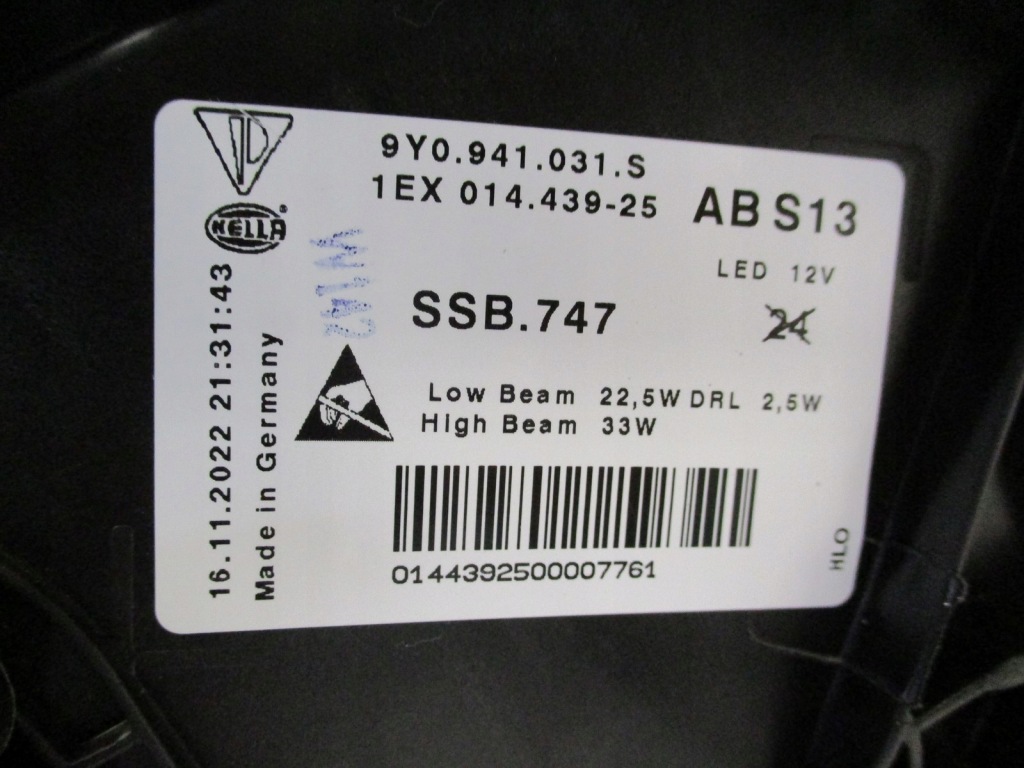 Фара cayenne 9y0 full led 9y0941031s Доставка