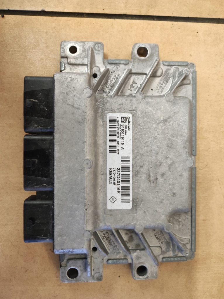 фото №1, Бортовой компьютер блок управления двигателя kangoo ii iii lift