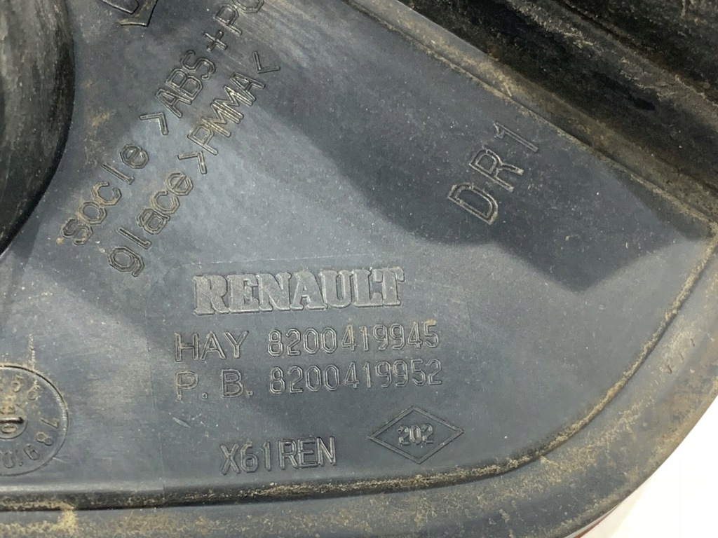 фото №5, Лампа правий задня renault kangoo ii 8200419945 minivan світло