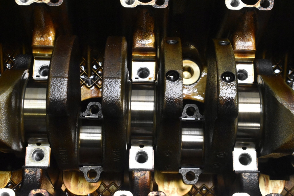 фото №13, Блок dół двигателя wał m52b20 bmw e39 2.0i 150 km 95-00