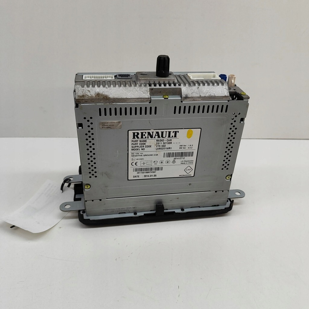 фото №5, Renault captur 2014 панель / радіопрогравач cd/dvd/gps