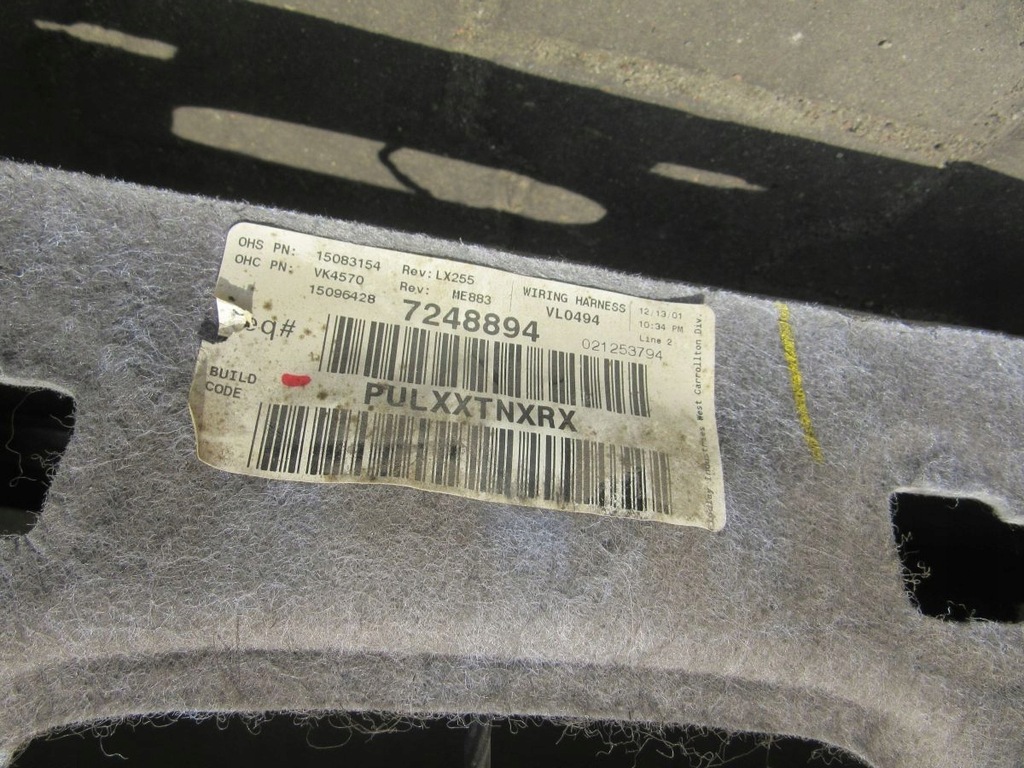 фото №9, Chevrolet trailblazer 2001 стеля