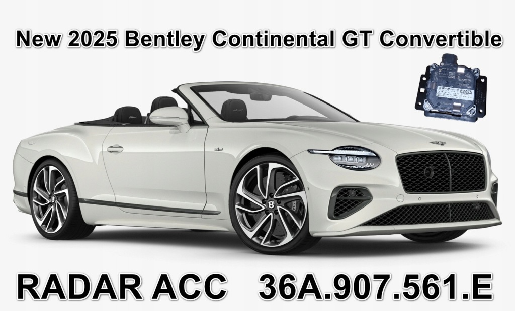 Купити Новий радар acc new bentley continental gt convertible 36a907561e 4ml907561