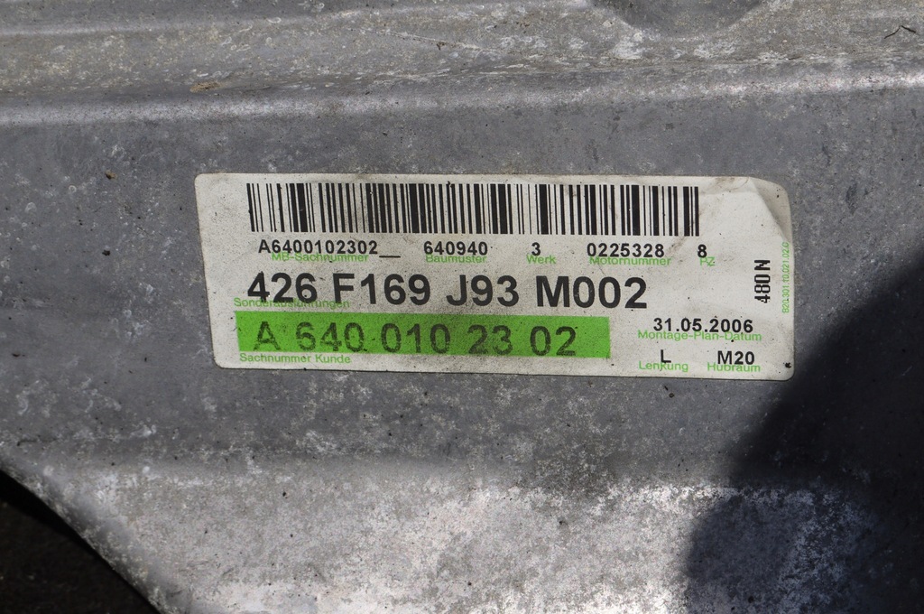 фото №14, Mercedes w169 cdi двигун блок двигуна 640940 m20