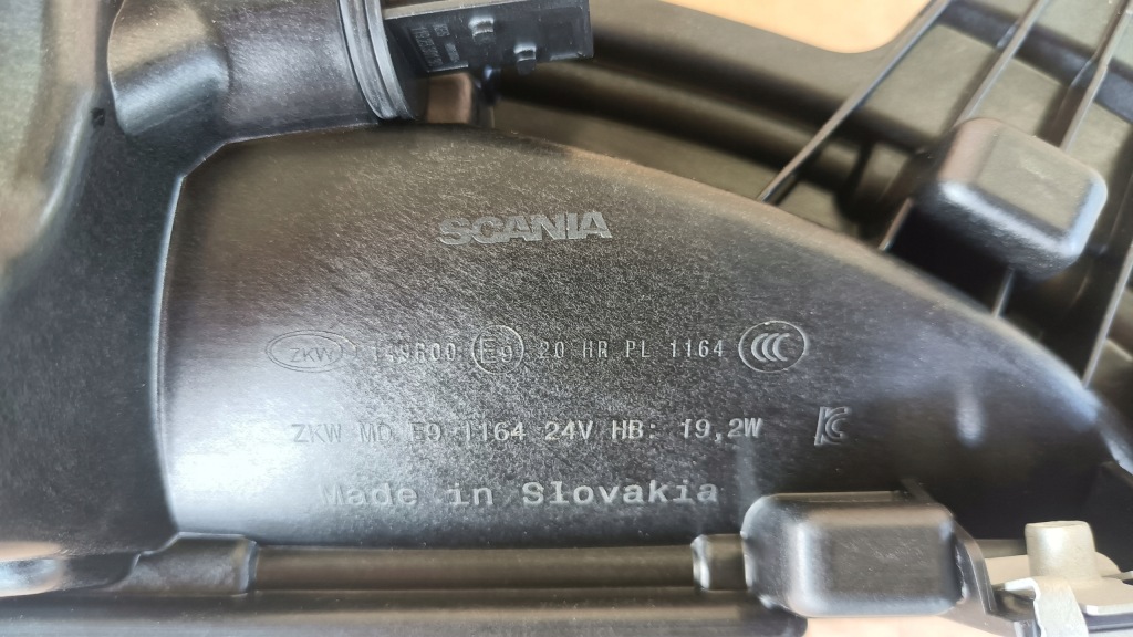 Фара протитуманна фара капот лівий правий led scania s r нове оригінал оригінальний номер в Україні