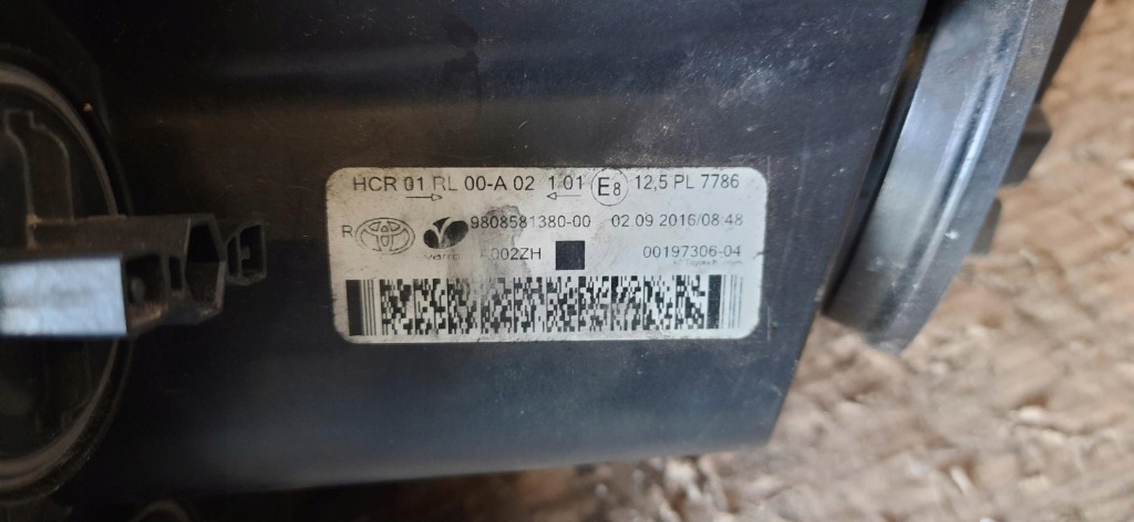 фото №7, Лампа правий перед anglik toyota proace 9808581380