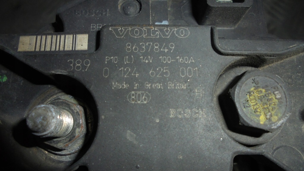 фото №4, Генератор volvo xc90 2.9 bt 2003