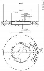 фото №2, Диск тормозная renault premium magnum dxi