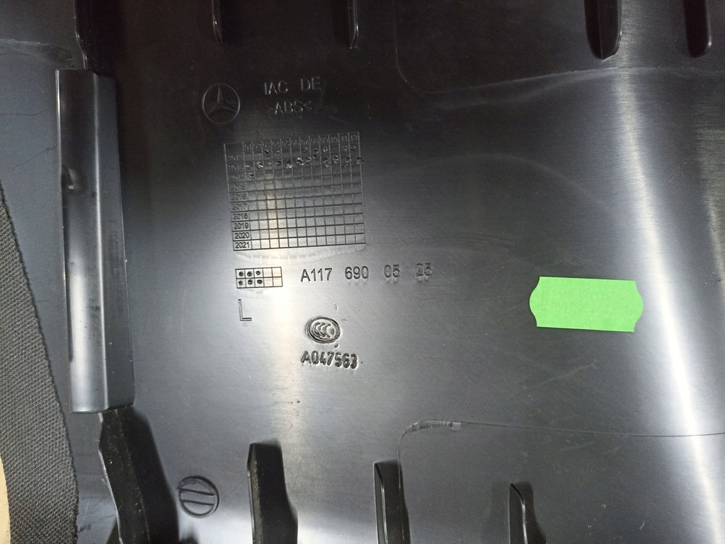 фото №10, Захист стійка b обшивка права ліва mercedes w117 cla