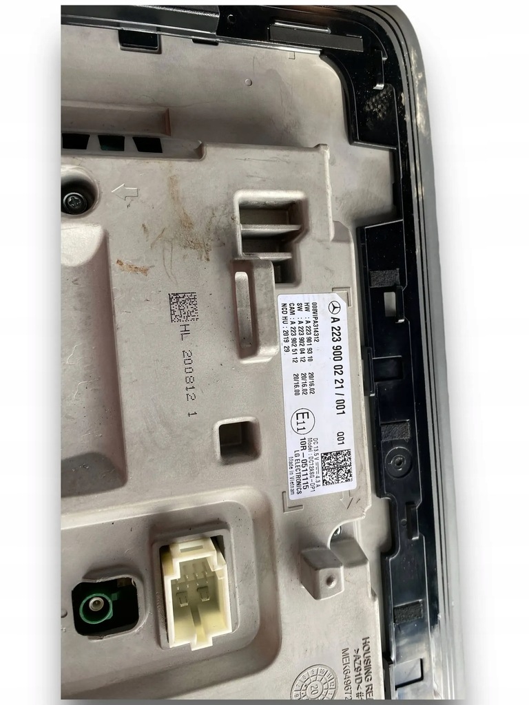 фото №9, Mercedes s klasa w223 лічильник прилади 2239000221 #129