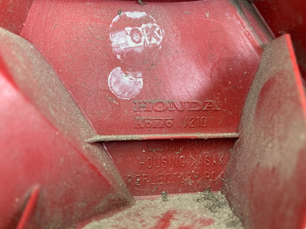 фото №13, Комплект лампа задняя задних honda civic 7 vii hb ori ==oem== europa