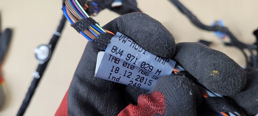 фото №10, A3 8v lift s3 джгут електропроводка двері перед sedan 8v4971029m