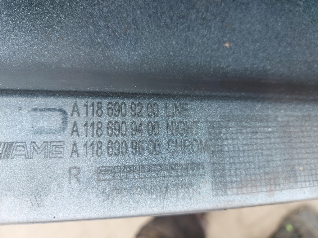 Mercedes cla w118 x118 универсал молдинг накладка порог правая uszk a1186909200 Недорого