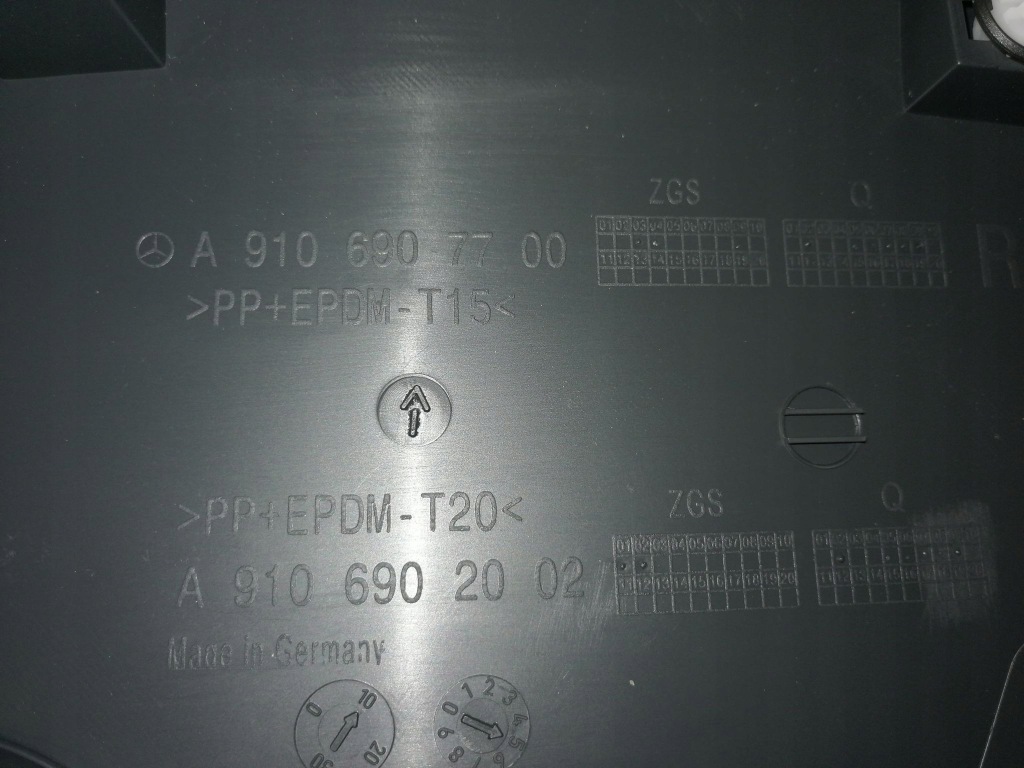 Mercedes-benz оригинальный номер a 910 690 77 00 Оригинал