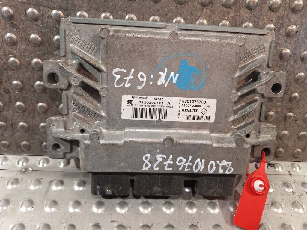 фото №1, Бортовий комп'ютер s120202121a 8201076738 renault twingo ii 1.2