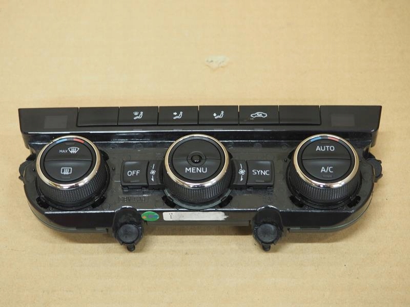 фото №1, Панель управление кондиционера обдув octavia iii