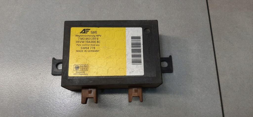 фото №1, Блок керування імобілайзер galaxy 5wk4778