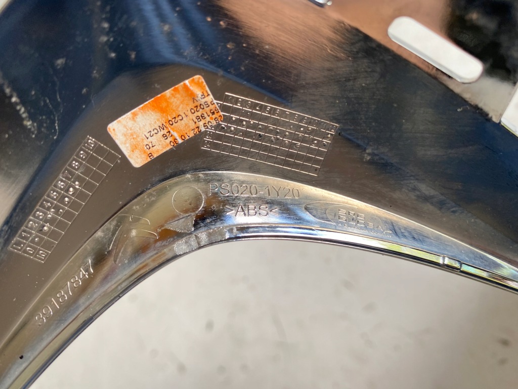 фото №9, Молдинг хром решётка нижний citroen c3 aircross