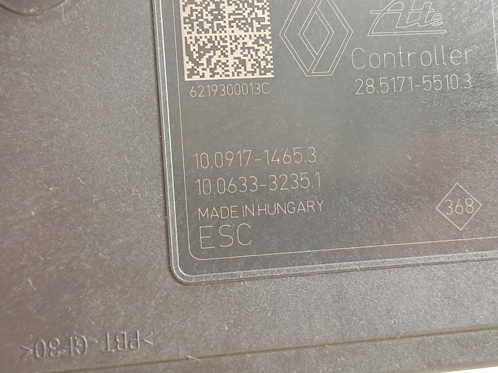 фото №12, Насос abs тормозная 1.0 tce dacia logan iii 3 sandero 21r