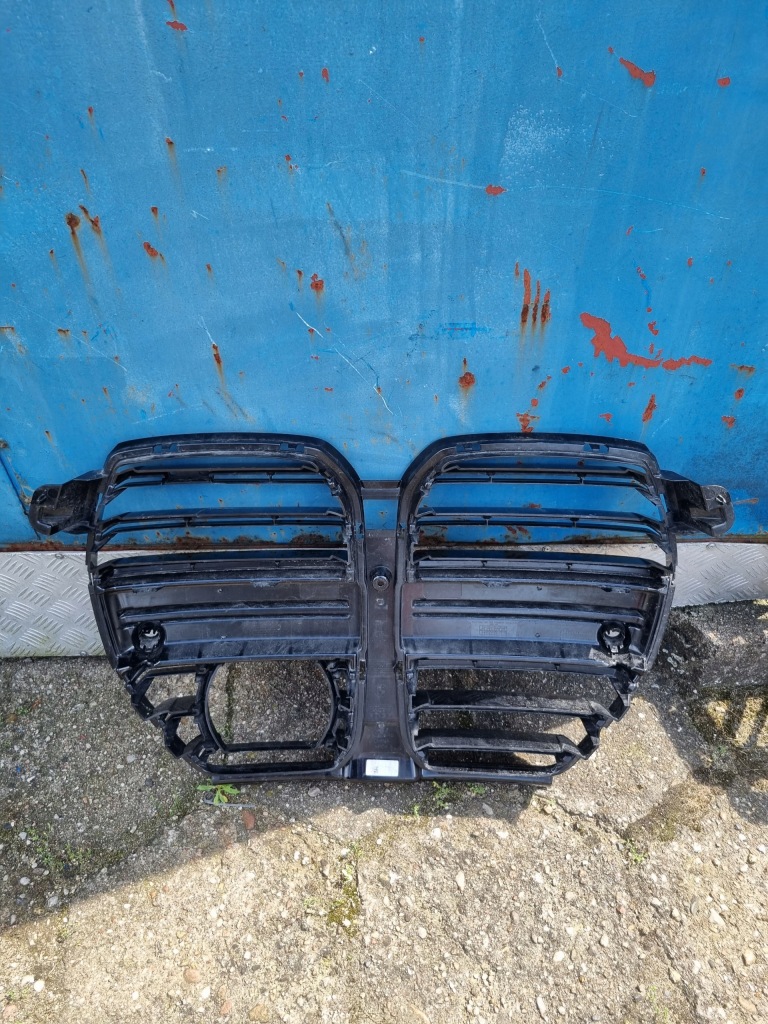 фото №4, Bmw 3 4 m4 g82 g80 g83 competition решётка радиатора решётка радиатора жалюзи оригинал pod радар