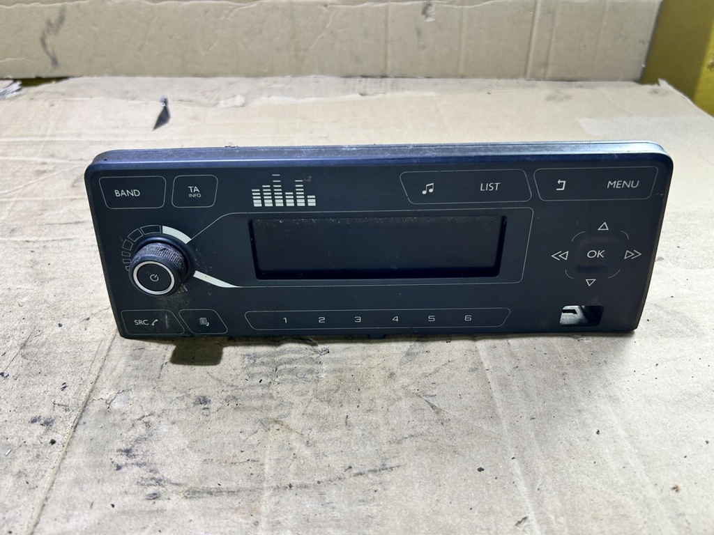 фото №1, Радио дисплей peugeot partner iv rifter 98169676zd