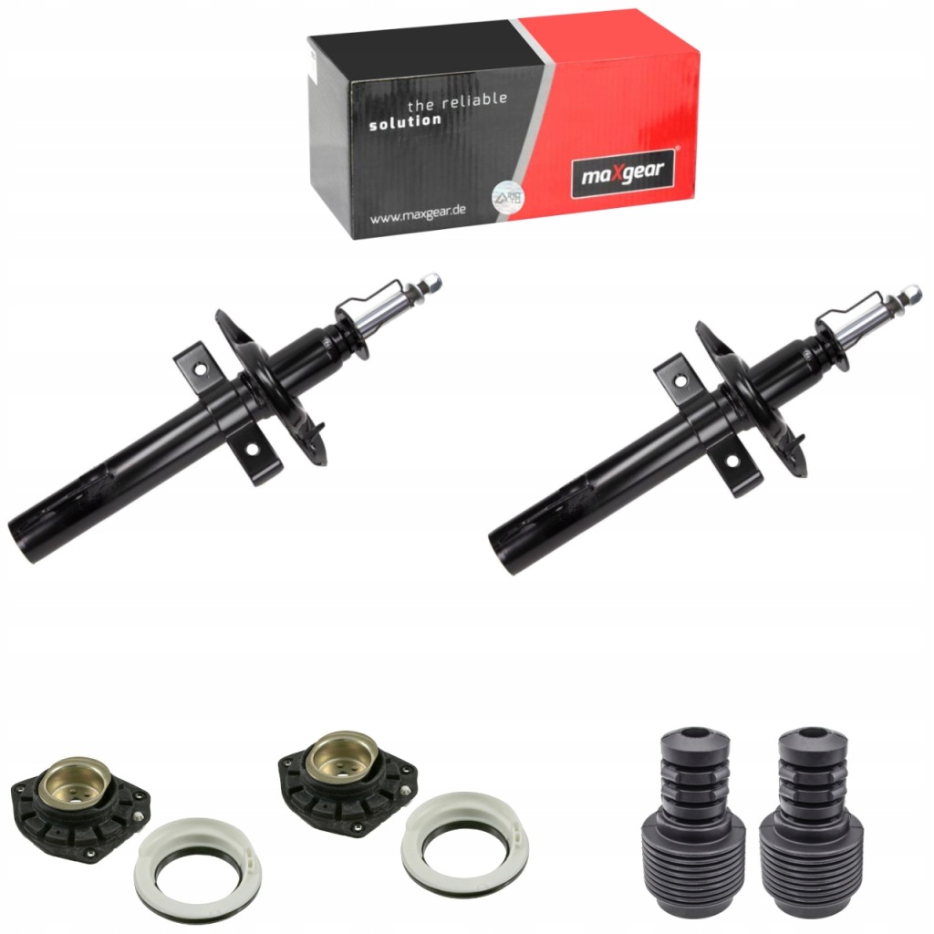 фото №1, Амортизаторы перед + отбойники подушки безопасности подшипник scenic ii 03- grand scenic ii