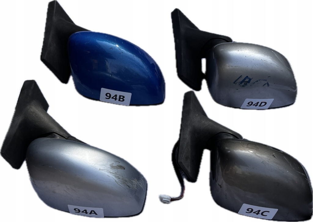 Lancia musa 184 fiat idea 04-08r зеркало правое электрический 5 pin цвета в Украине