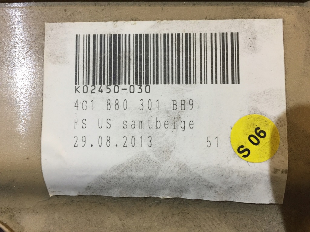 фото №10, Audi a6 c7 захист pod кермо 4g1880301