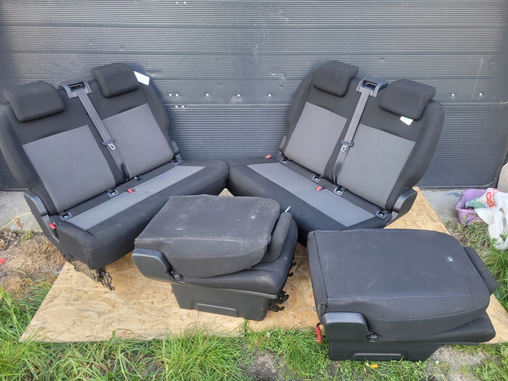 фото №1, Peugeot expert сиденья сиденья задняя 2016- переходник van демонтаж