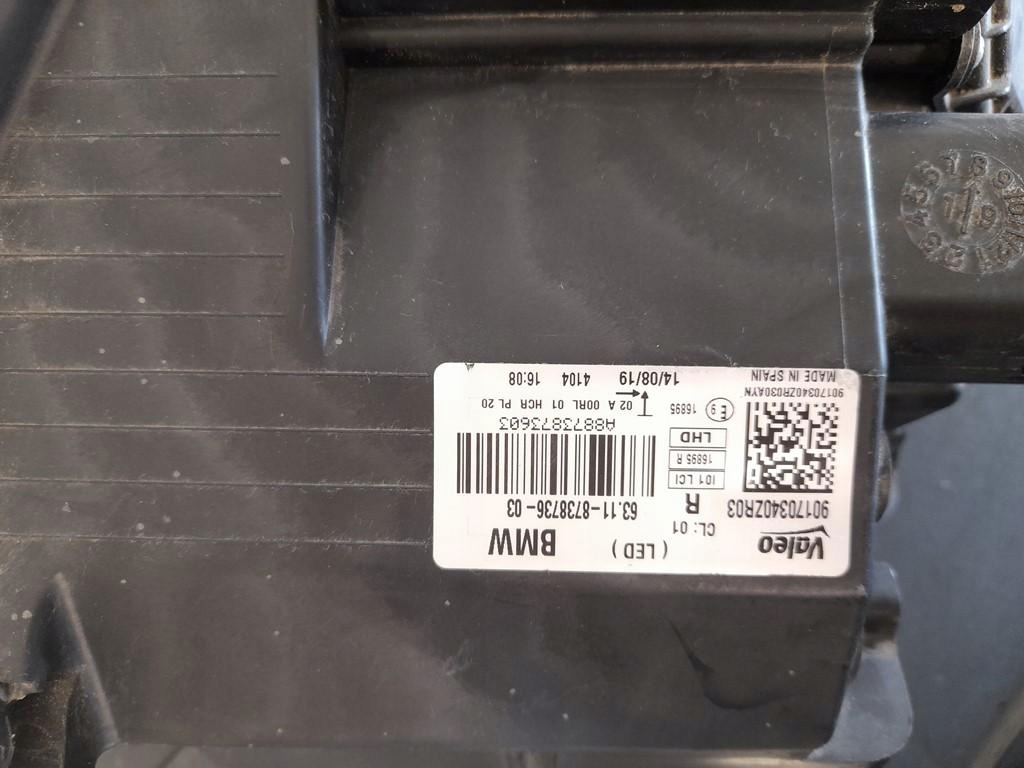 фото №9, Лампа передняя правая bmw i3 lci lift full led