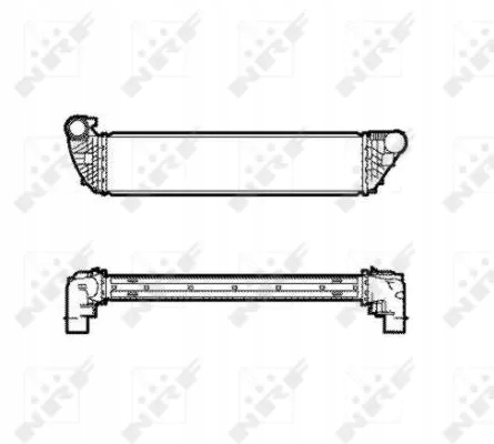 Nrf 30859 радіатор повітря наддувний Недорого