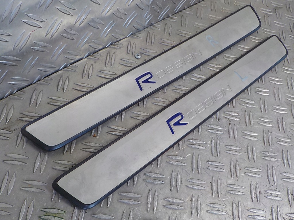 фото №2, Volvo xc40 17- молдинг порог левая правая r-design