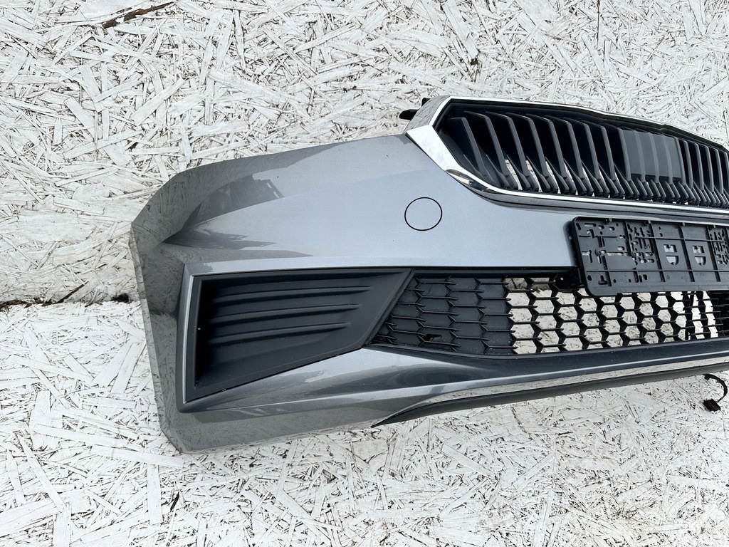 фото №16, Fabia iv 6va бампер перед передний szary kompletny lf7c