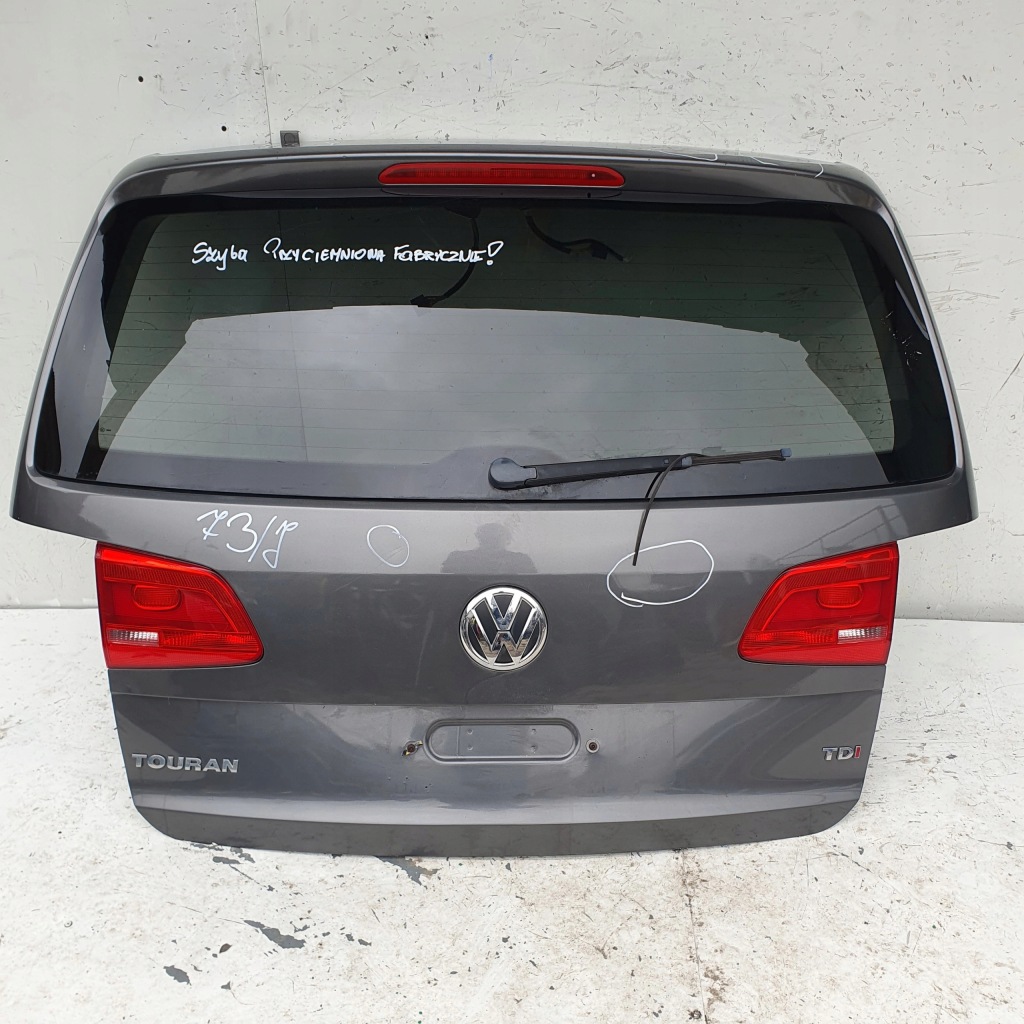 фото №1, Vw touran 1 i lift 010-015 кришка багажника задня задня