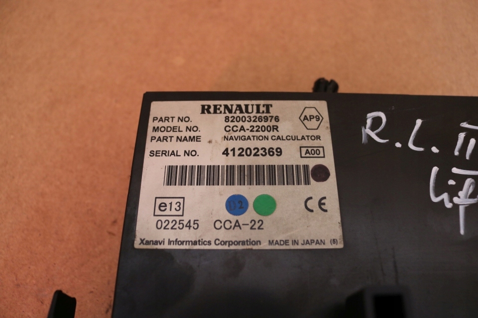 фото №4, Считыватель навигации gps renault laguna ii lift 8200326976