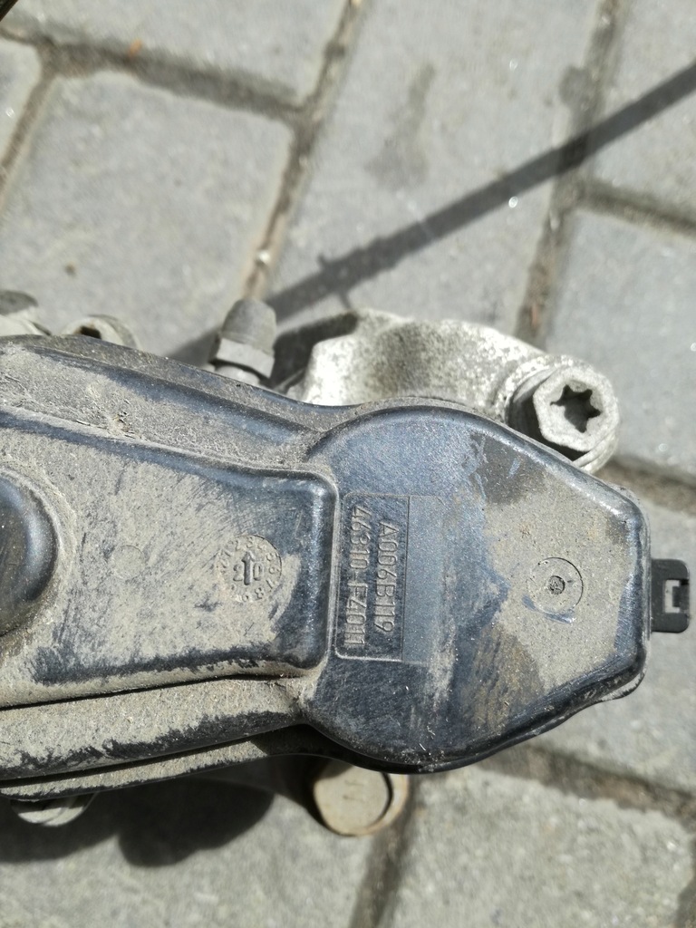 фото №3, Toyota c-hr 2016- 22 rok супорт гальмівний лівий задня