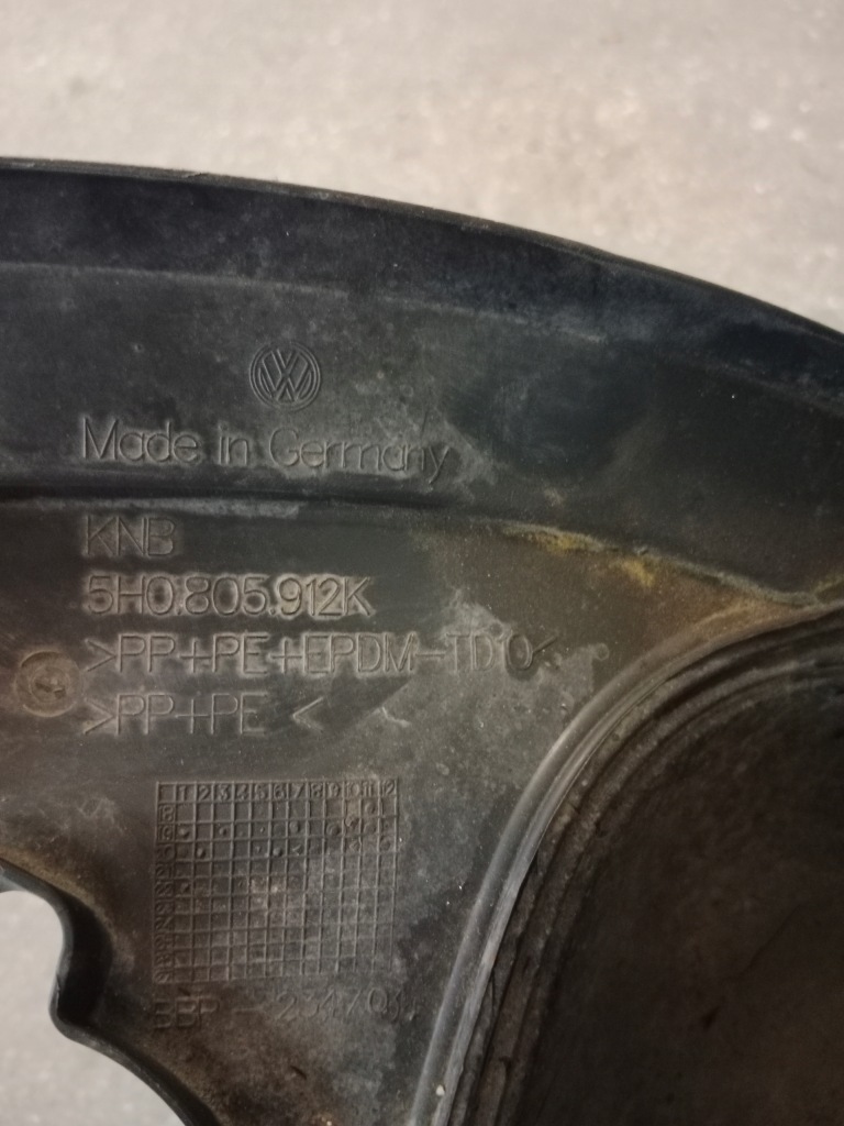 фото №9, Подкрылок левая правое передние golf 8 viii 5h0805911h