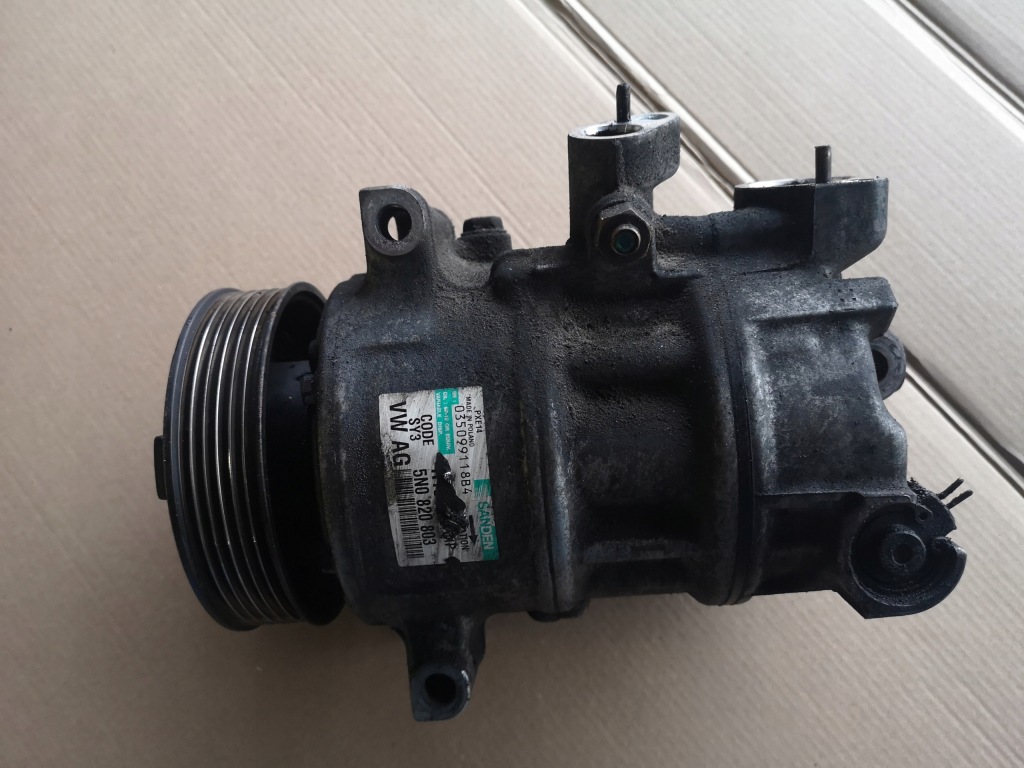фото №6, Компрессор кондиционера audi a3 8p0 lift 5n0820803