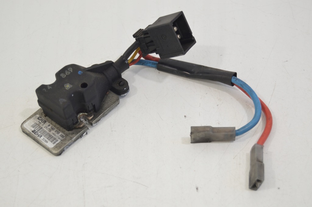 фото №1, Резистор вентилятор mercedes w140 s klasa 9140010099